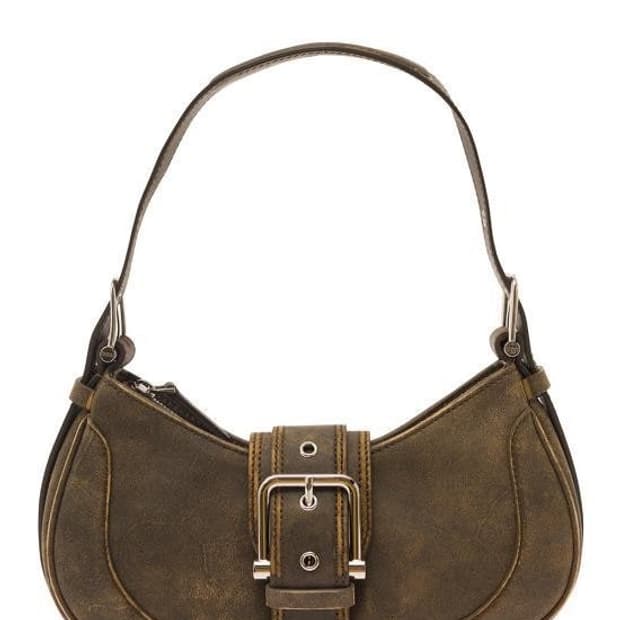 오소이 호보브로클 숄더백 (빈티지브라운)