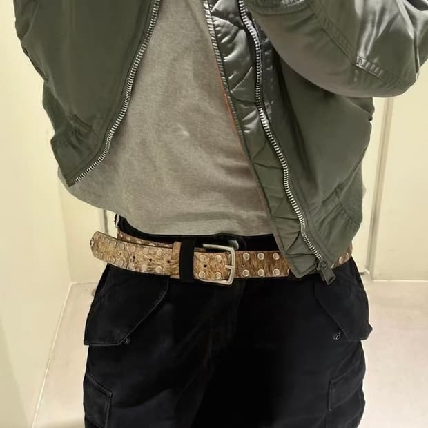 Stussy 스투시 송치 벨트 s/m