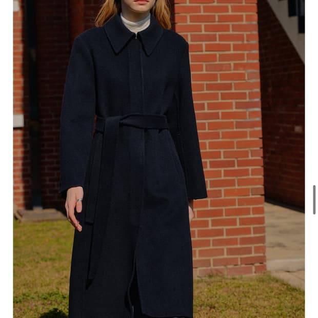 Yuppe 엽페 핸드메이드 롱코트