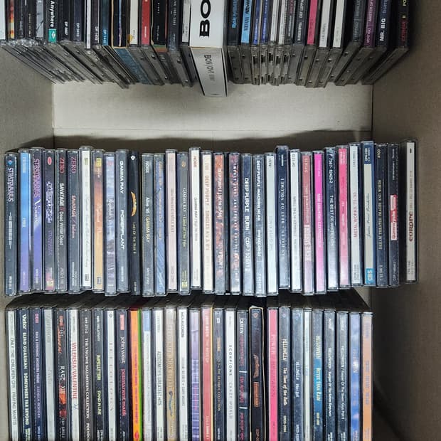 헤비메탈 CD 97개