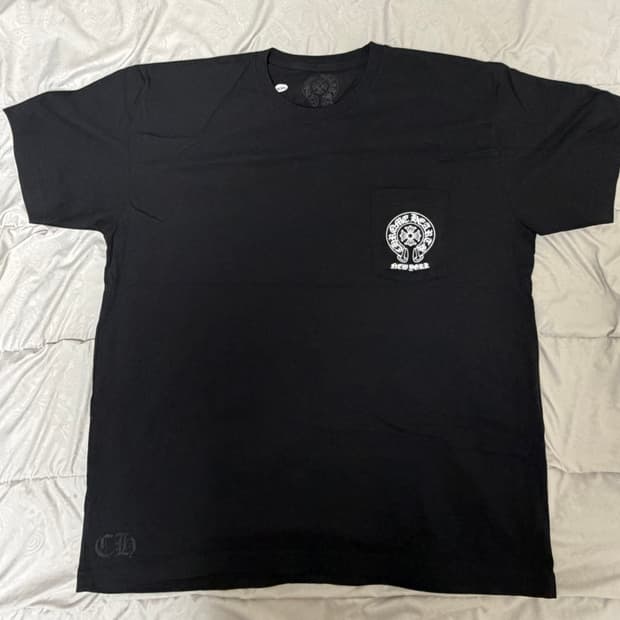 크롬하츠 홀스슈 로고 티셔츠 - 뉴욕