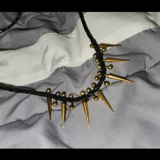 고딕풍 고스펑크 목걸이 3000원