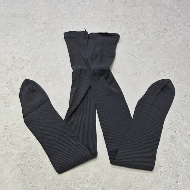 일본 아츠기 정품 스트라이프 니삭스 팬티스타킹 2족세트