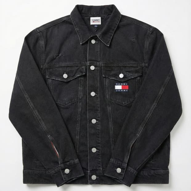 {초레어템} 타미 흑청 데님 자켓 [L]