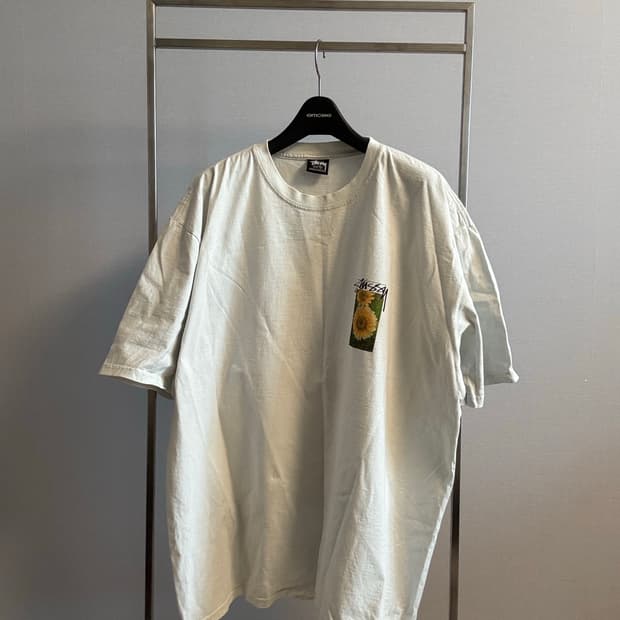 Stussy 스투시 플라워 반팔 티셔츠 XL