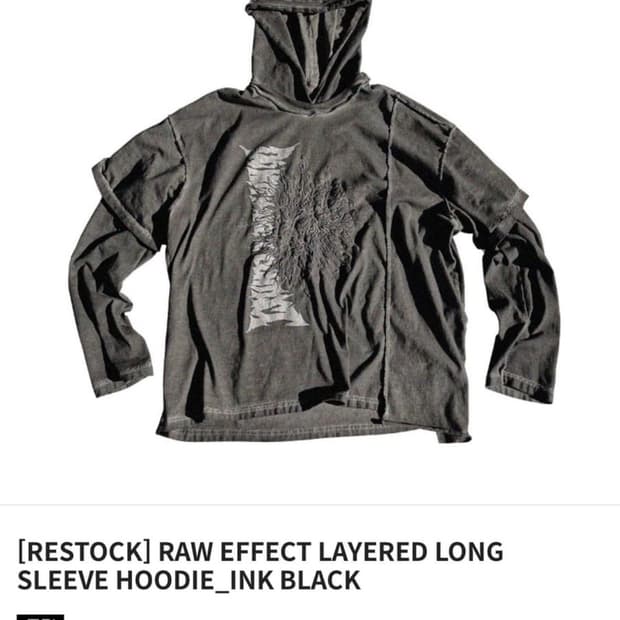 aop) 후드 롱슬리브