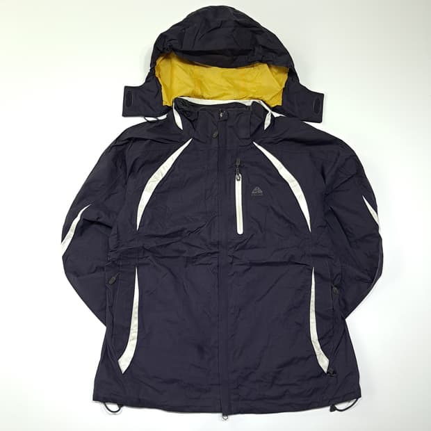 CL845 M 나이키 00s 테크니컬 ACG  네이비 바람막이 자켓