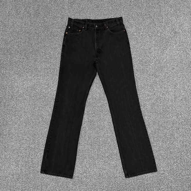 90s 빈티지 리바이스 517 블랙 허리44cm