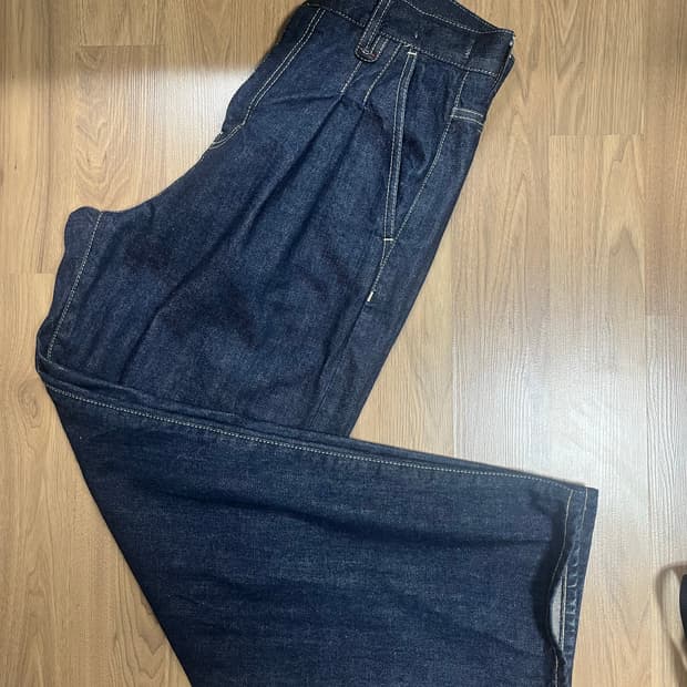 포트너스 카이하라 와이드 셀비지 데님