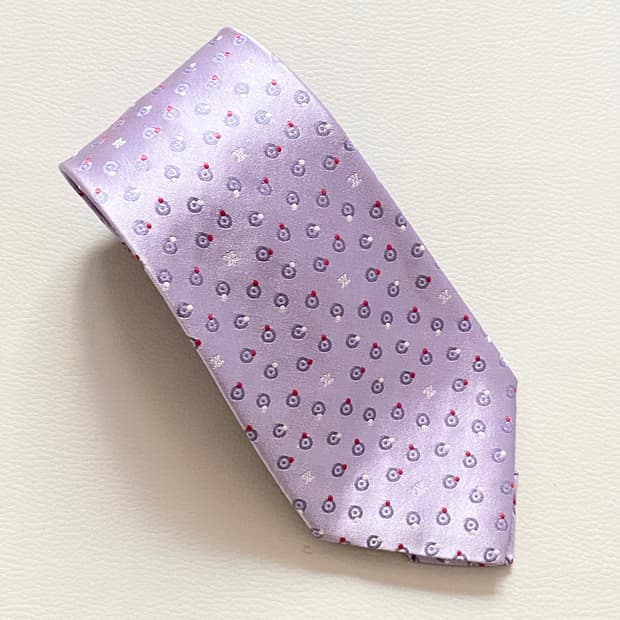 [셀린느] [새상품] 넥타이 셀린느타이 택달린 실크넥타이