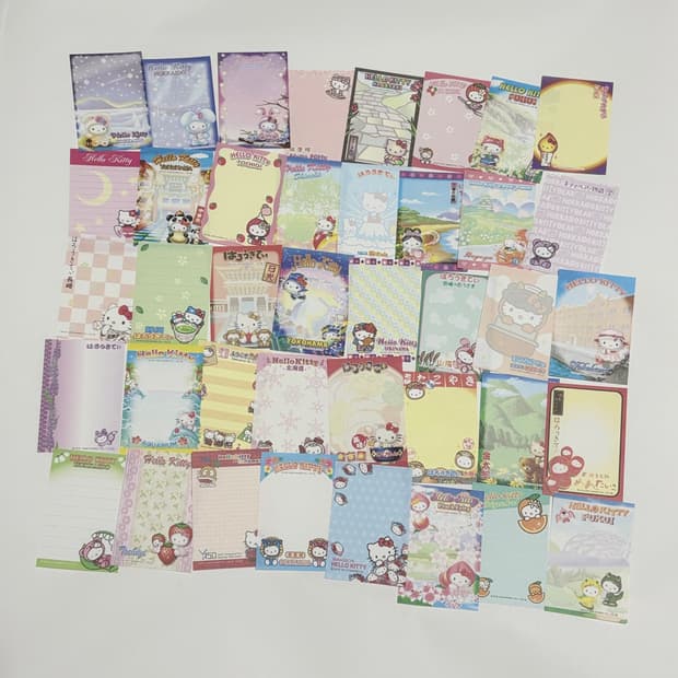 고전메모 키티지역 소분 100장