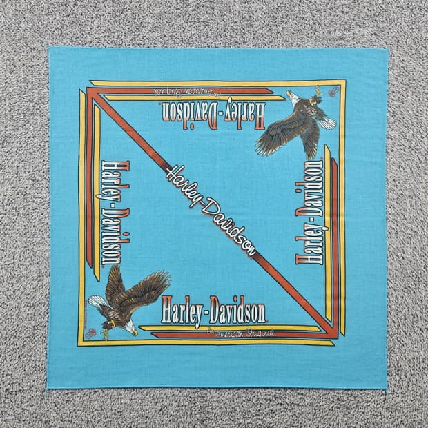 할리데이비슨 스카이 이글 패턴 반다나 ( 53X53 )/ 10651
