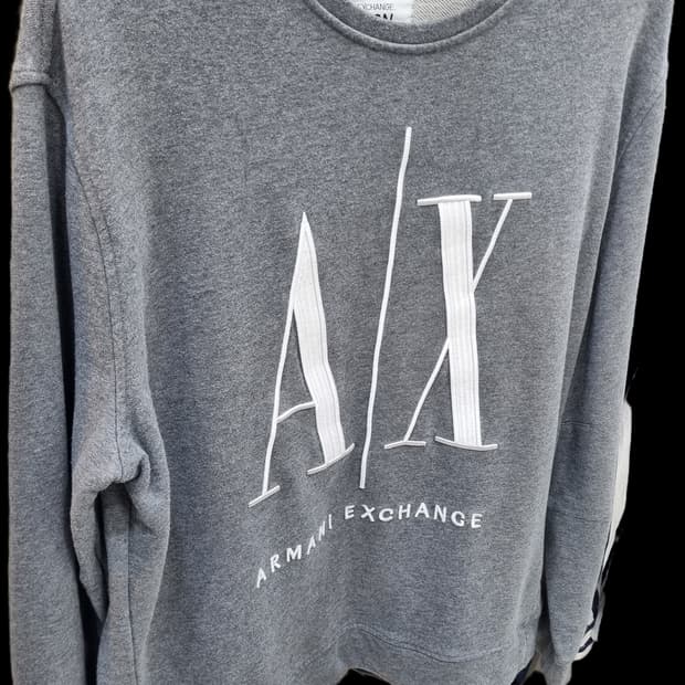 아르마니 익스체인지 맨투맨 XL 그레이