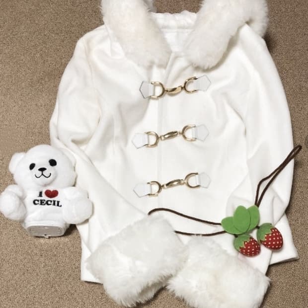 세실맥비 코트 달천 대장 y2k 양산형지뢰계 히메로맨틱갸루 캐캐체핀터깔