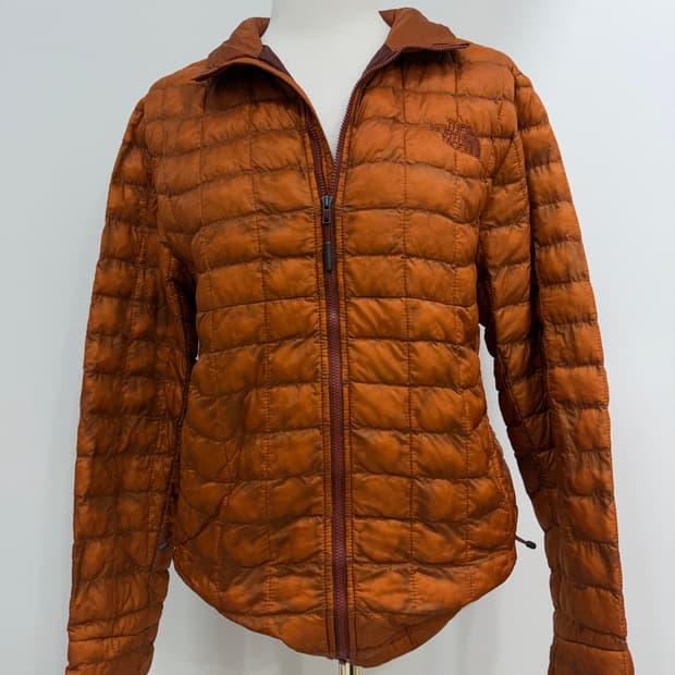 노스페이스 써머볼 경량 패딩 자켓 브릭오렌지 (남성 XS)