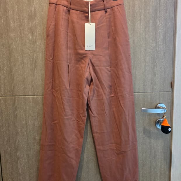 (219,000원 택 있음) g-cut 울블렌드 배기핏 슬랙스 팬츠 67