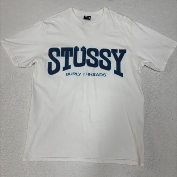 스투시 피그먼트 반팔 m사이즈 (풀구성)