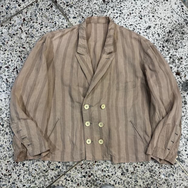 [M-L] 90s Yohji Yamamoto 요지야마모토 린넨 자켓