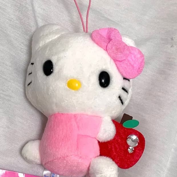 고전 헬로키티 인형 