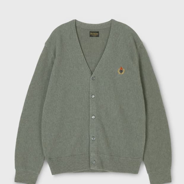 헤리티지플로스 울가디건 S(CREST WOOL CARDIGAN)