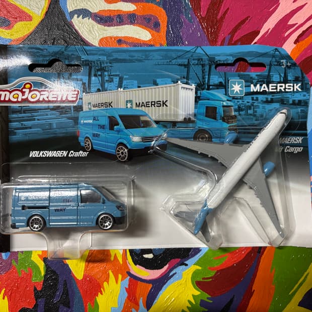 미개봉) 머스크 폭스바겐 크래프트 에어 카르고 다이캐스트 인테리어 소품 