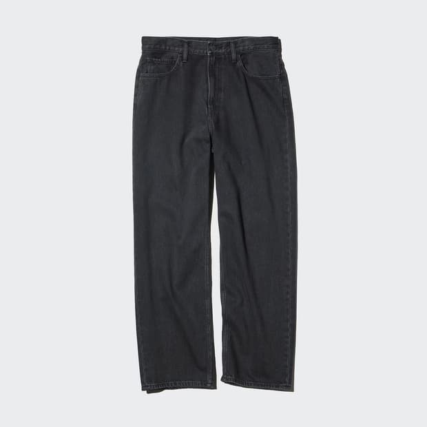 [새상품/33] 유니클로 와이드 스트레이트 진