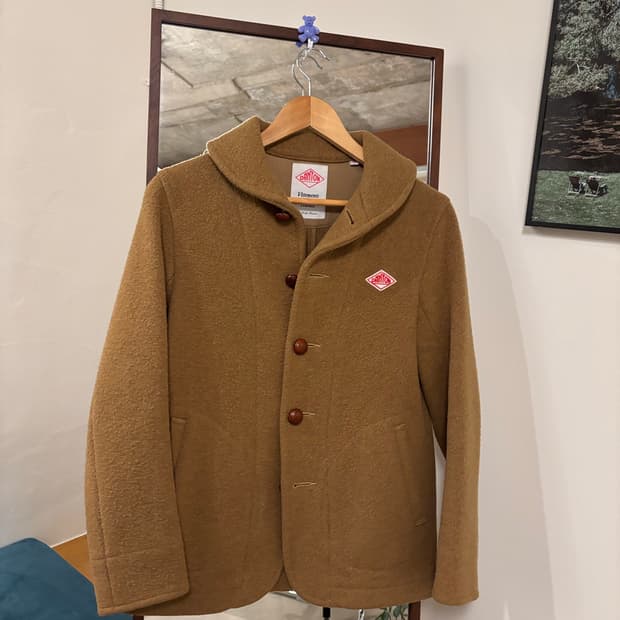 DANTON 단톤 브라운 모직 자켓