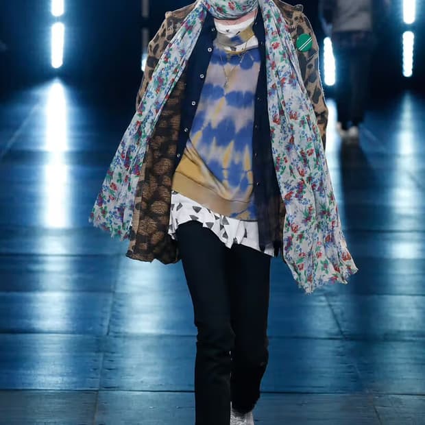 생로랑 16ss 서프사운드 밑단디스 셔츠