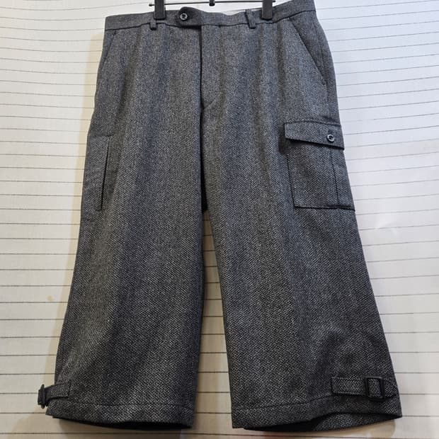 먼싱웨어 그랜드슬램 헤링본 카고 반바지