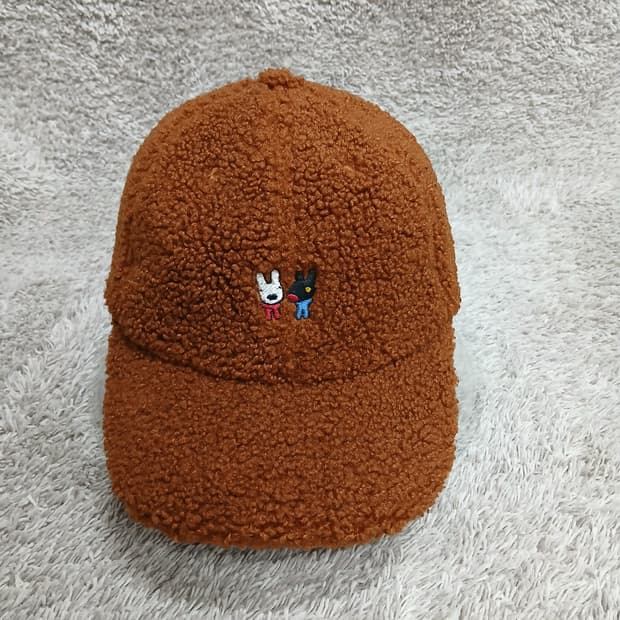 러블리 뽀글이 모자 새제품