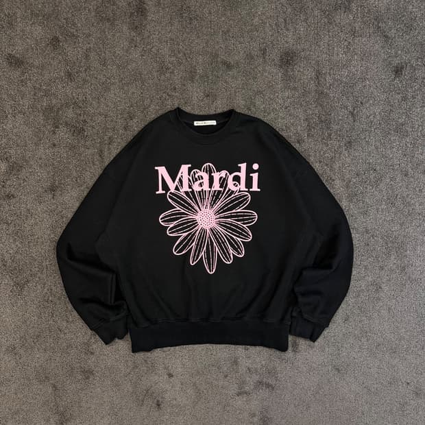 마르디 메크르디 플라워 맨투맨