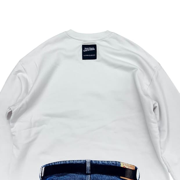 와이프로젝트 장 폴 고티에 벨트 스웻셔츠