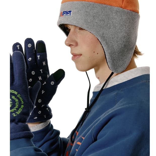 테켓 이어플랩비니 오렌지