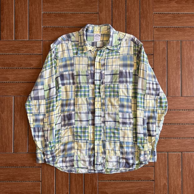 Brooks Brothers madras check shirts