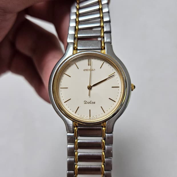세이코 돌체 빈티지 쿼츠 시계 Seiko Dolce Quartz