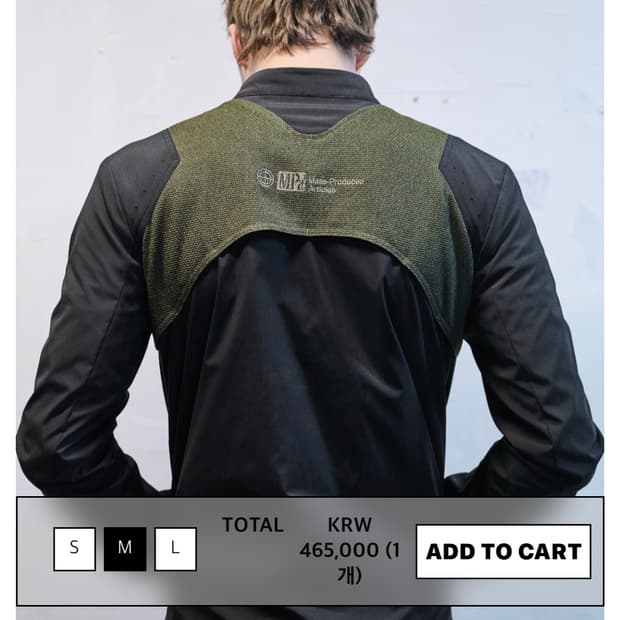 MPa RESISTANCE ZIP JACKET (BLACK) m size