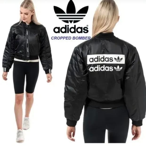 [택달린새상품] 아디다스 오리지널스 크롭 봄버 자켓 (ED7830)