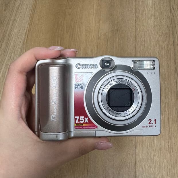 캐논 PowerShot A20 실버 디지털카메라
