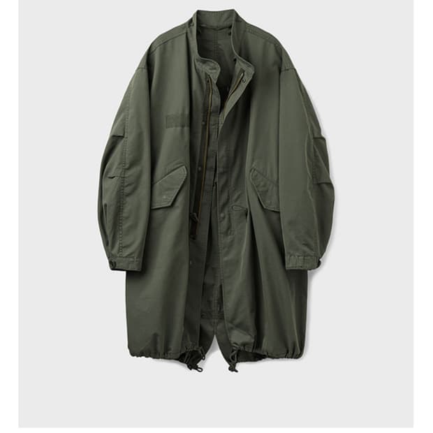 유니온블루 m65 피쉬테일 파카 L 새상품