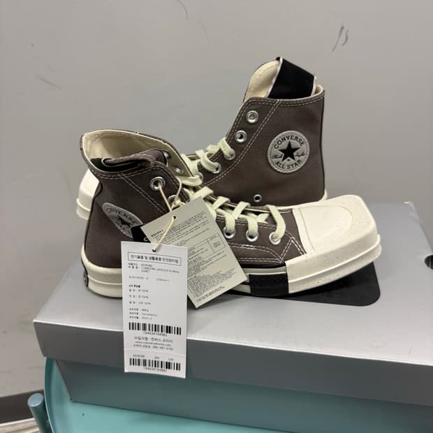 컨버스x릭오웬스 230 새상품
