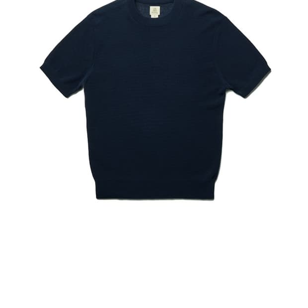 XL) 바스통 330 반팔니트 네이비 택달린 신품