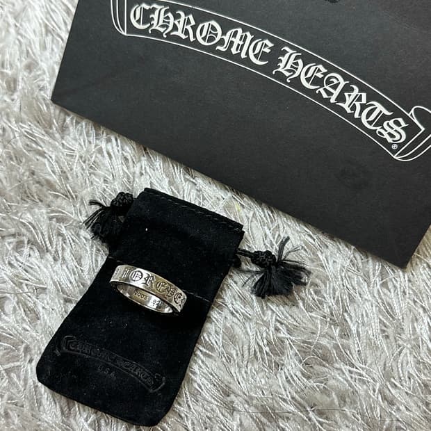 [US 10.5] 백화점판 정품 크롬하츠 포에버링 6mm