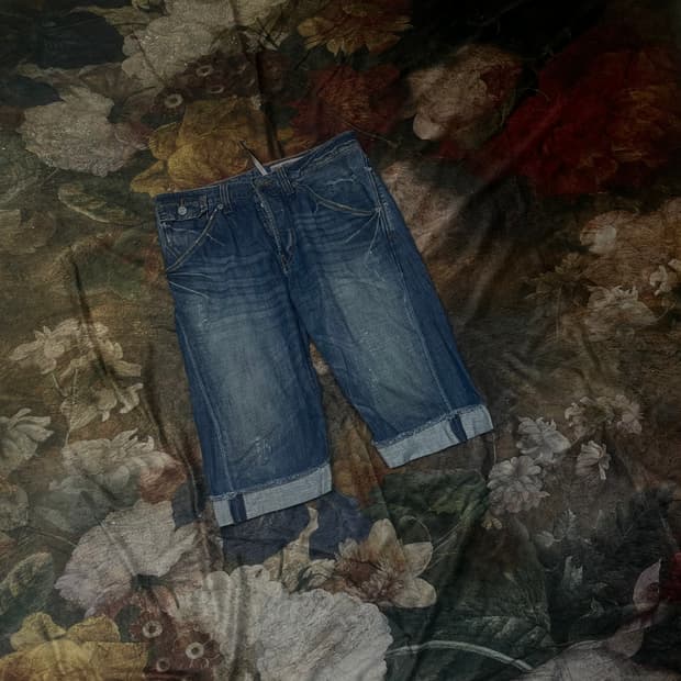 리바이스 빈티지 엔지니어드 디스워싱쇼츠데님진 30