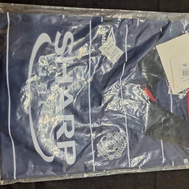 맨유 레트로 축구유니품 블록코어 oem