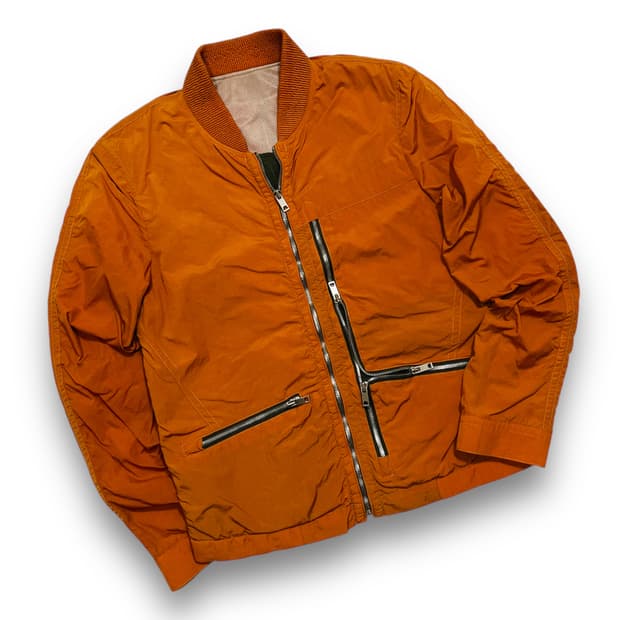 솔리드옴므 2012s 유틸리티 지퍼 디테일 블루종