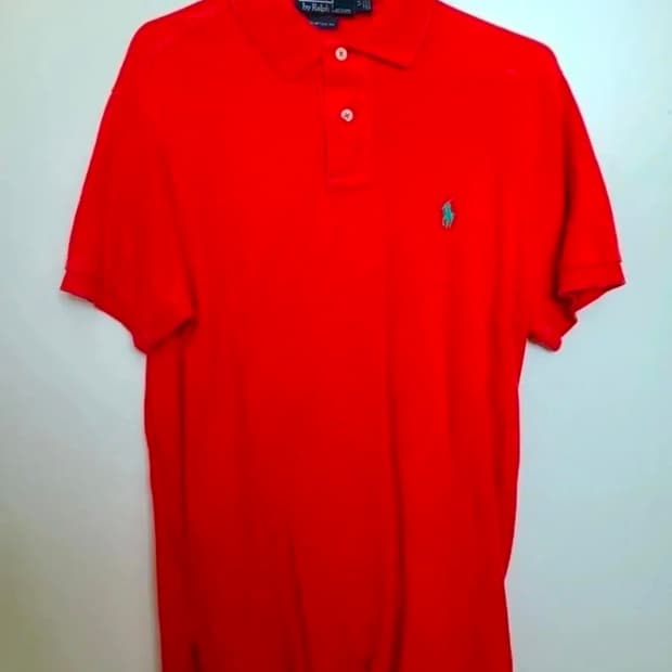 폴로(polo) 랄프로렌 카라티 레드(M)