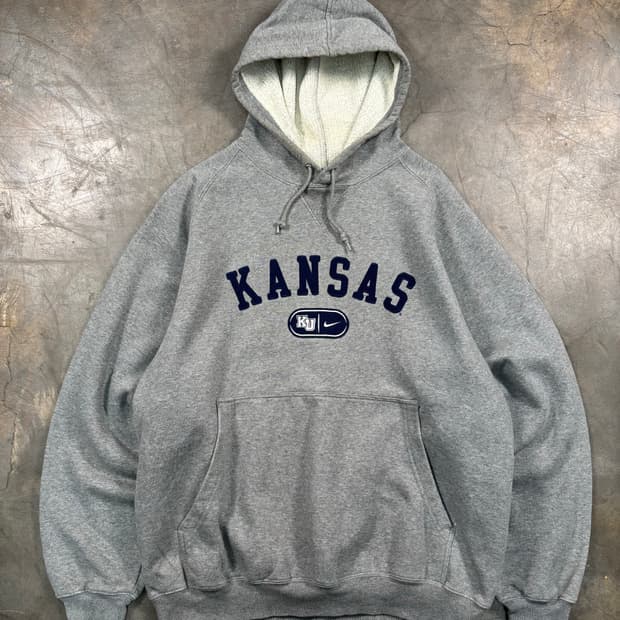 00s 나이키 켄자스 컬리지 스웻후드