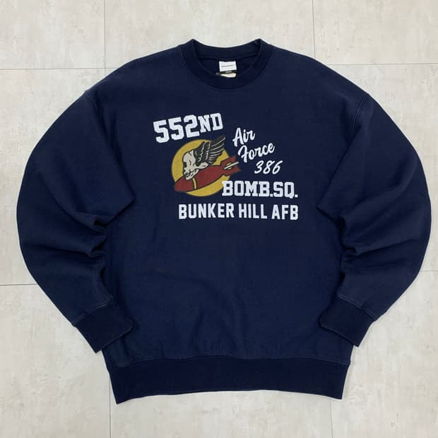 outstanding 네이비 맨투맨 #713