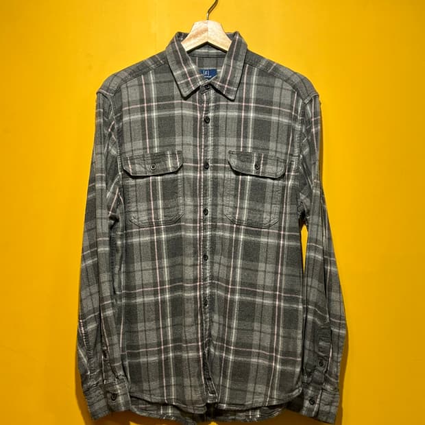 [M] 조지 George 체크 플란넬 셔츠