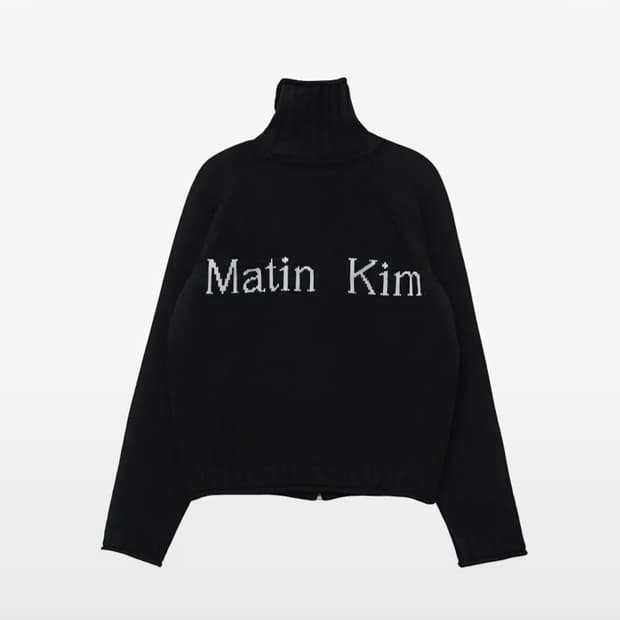 마뗑킴 니트 집업